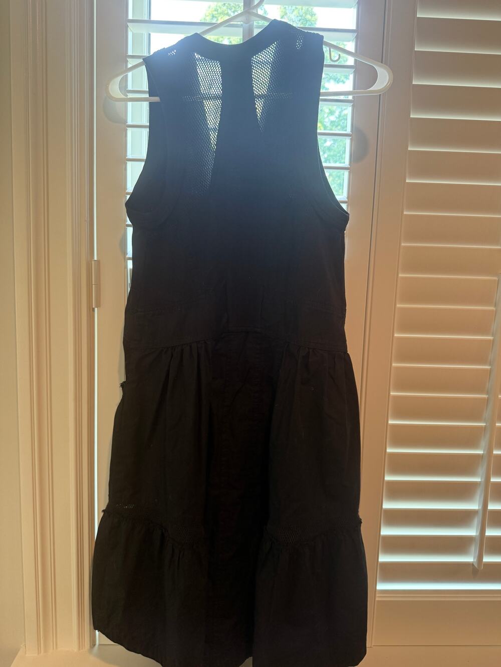 Daily Practice Black zip dress
